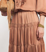 Silk Gaelle Maxi Skirt