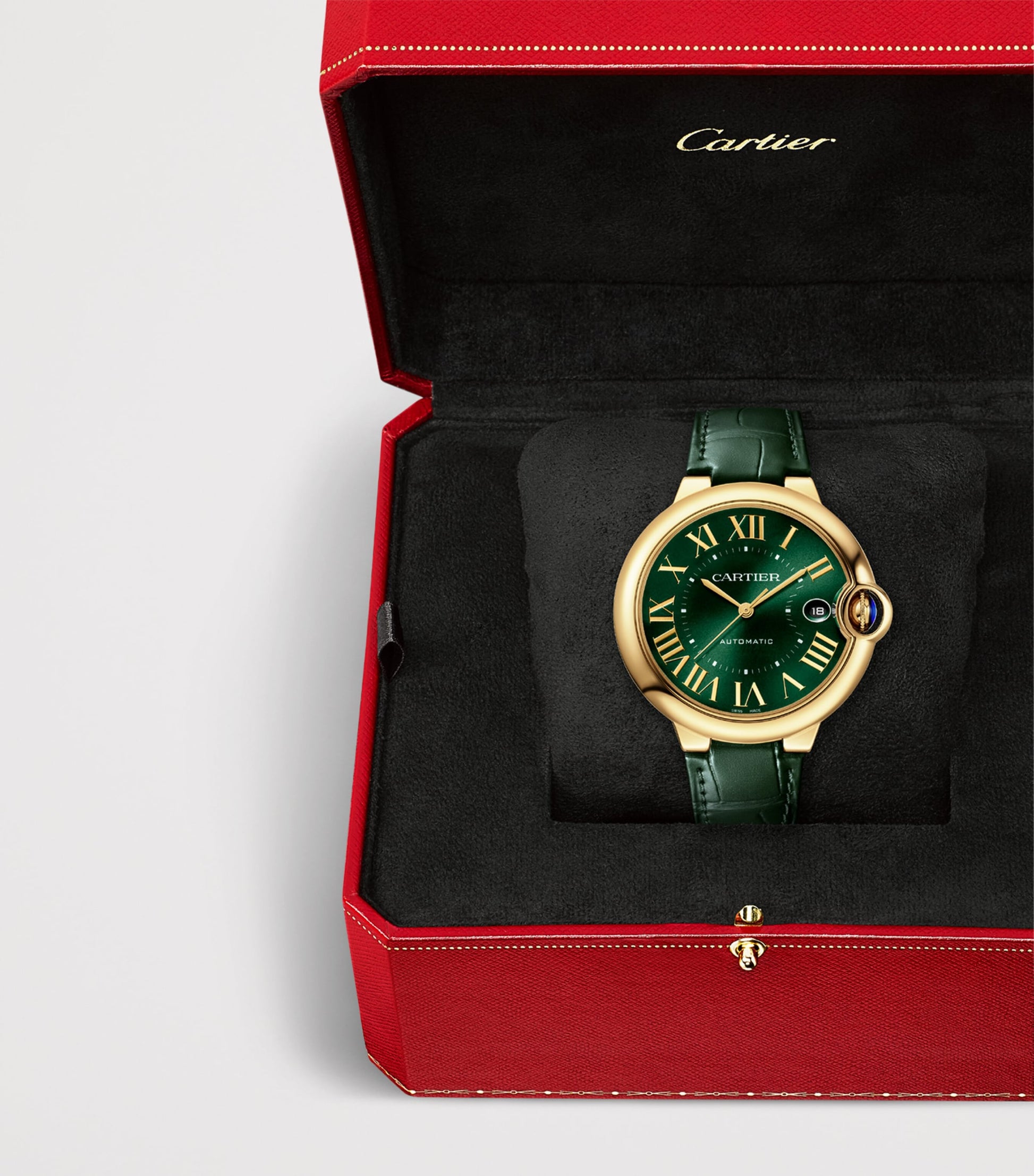 Yellow Gold Ballon Bleu de Cartier Watch 40mm