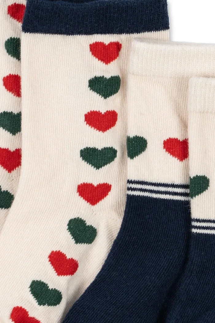 Детски чорапи Konges Sløjd 2 PACK JAQUARD SOCKS (2 чифта)