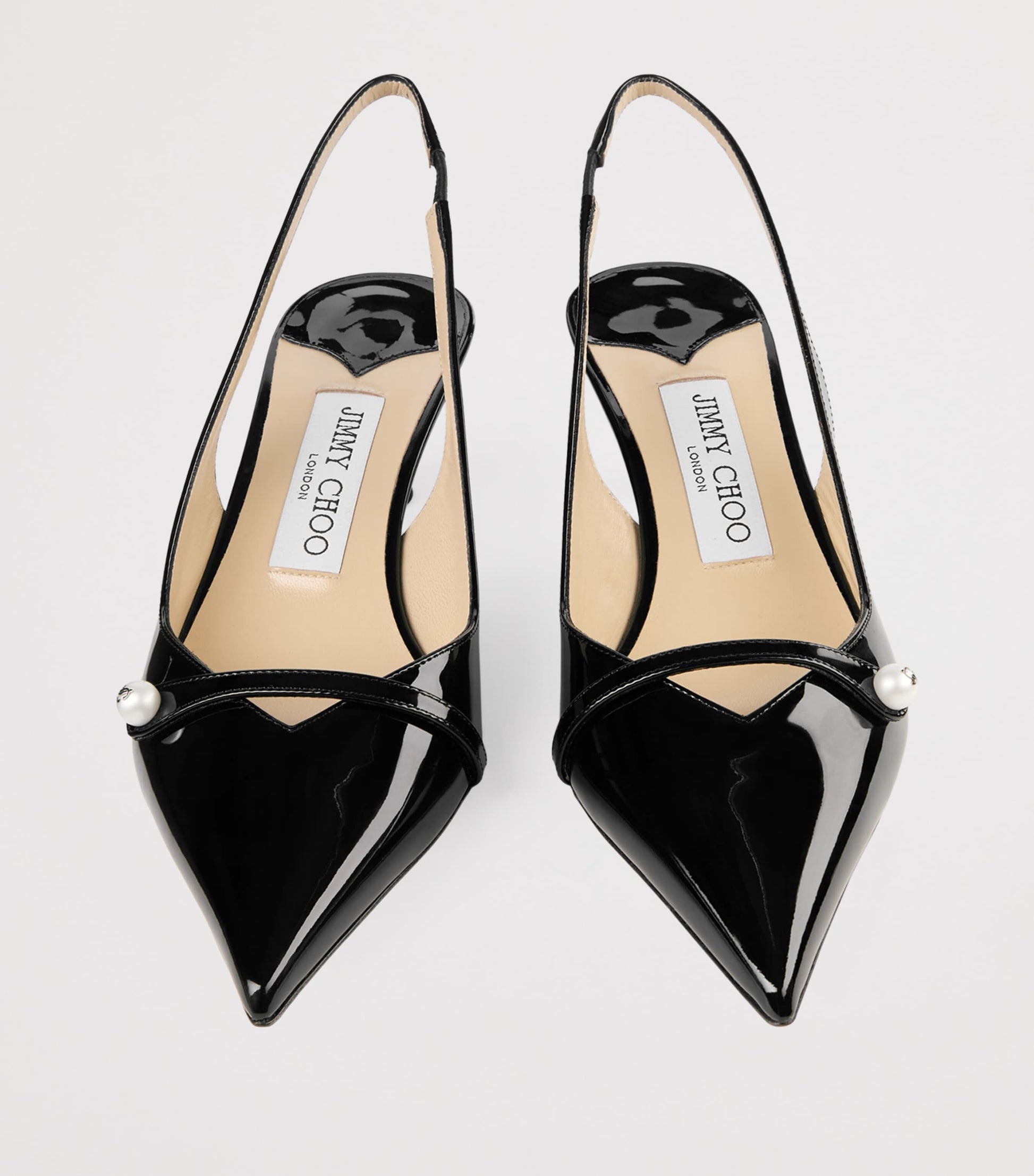 Amita 45 Leather Slingback Pumps