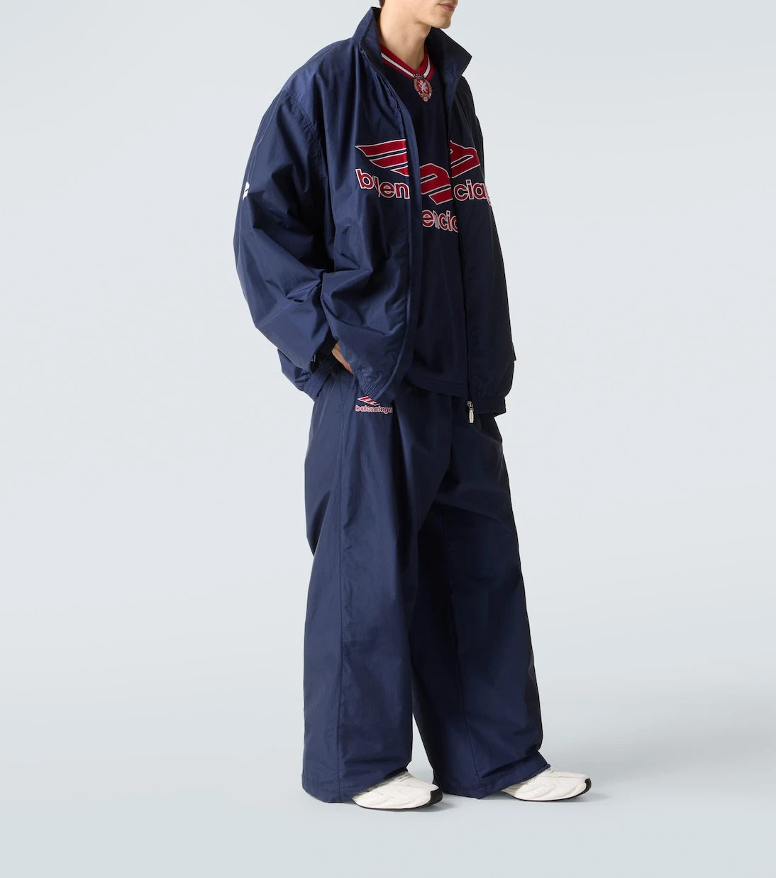 Balenciaga - 3B Sports Icon pamuk karışımı eşofman üstü