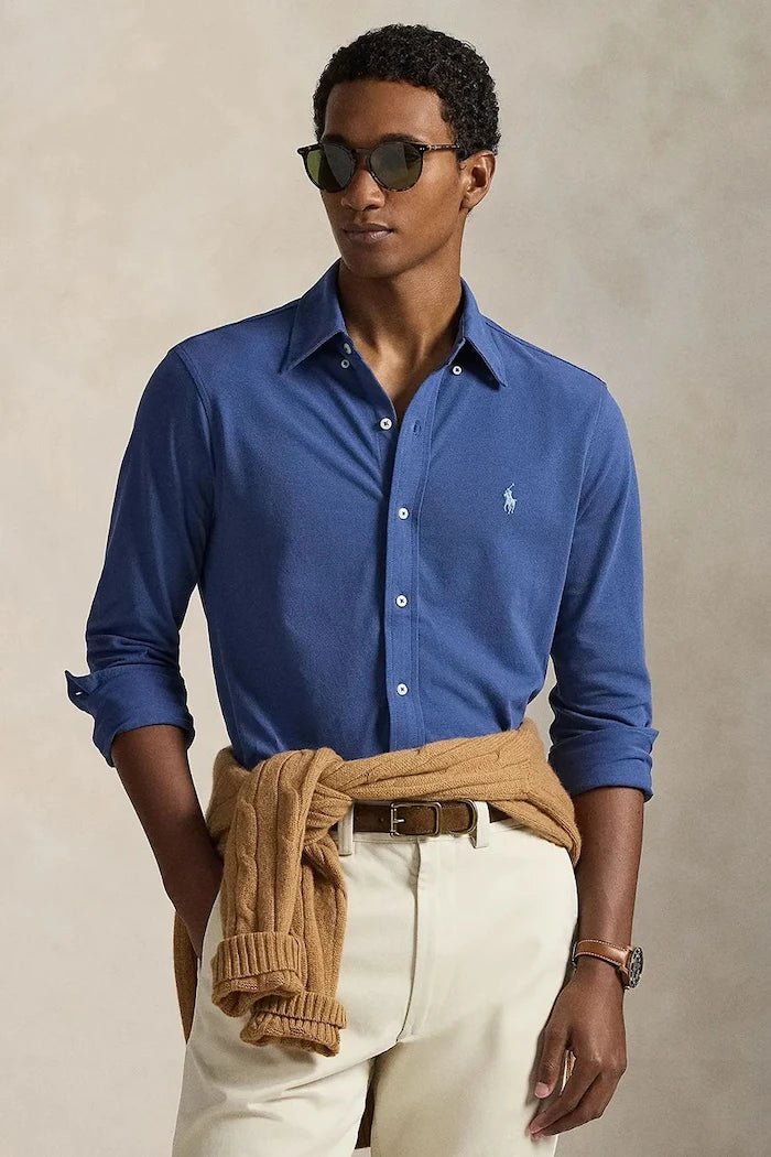 Polo Ralph Lauren риза мъжка от памук