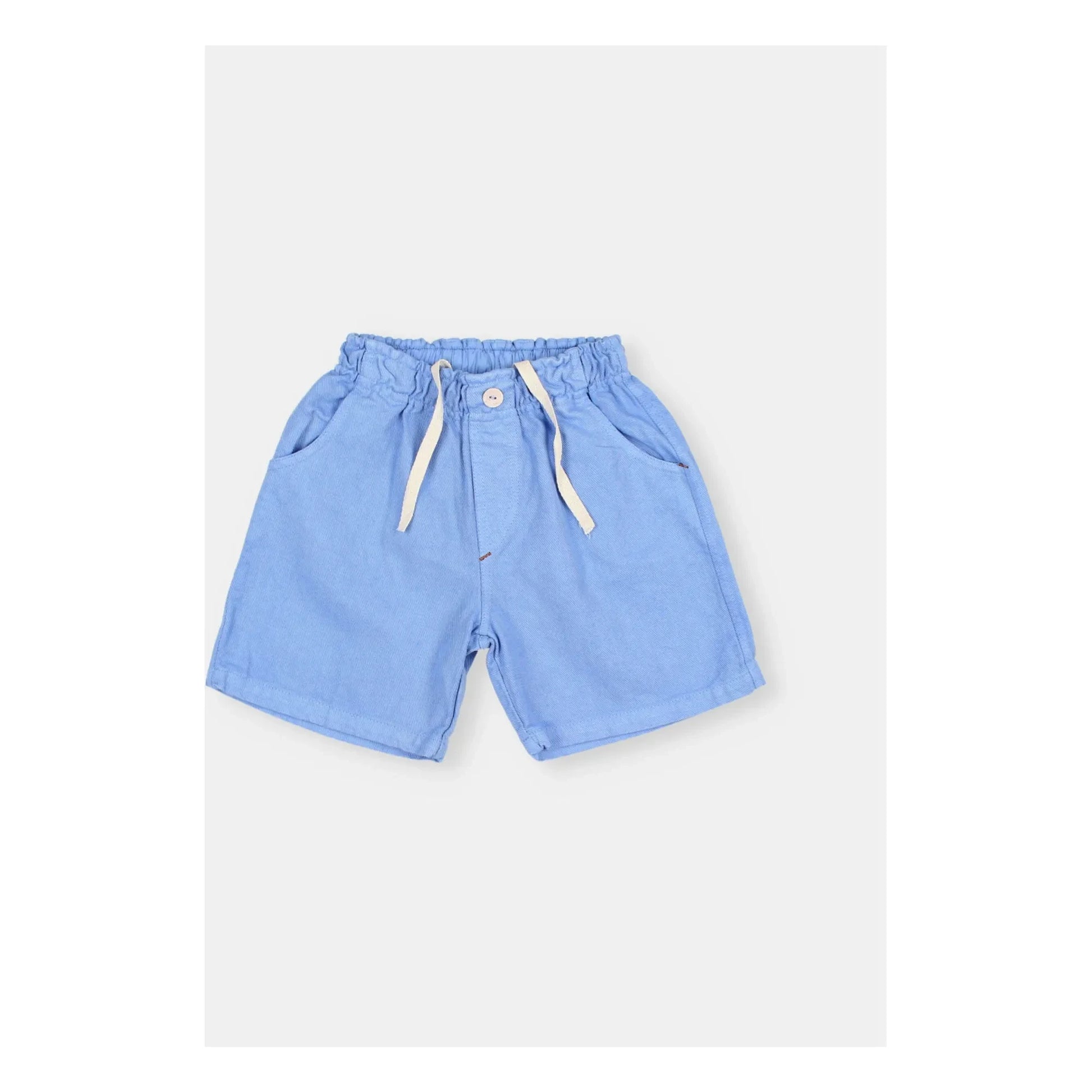 Búho - Lyocell Bermuda shorts | Light Blue