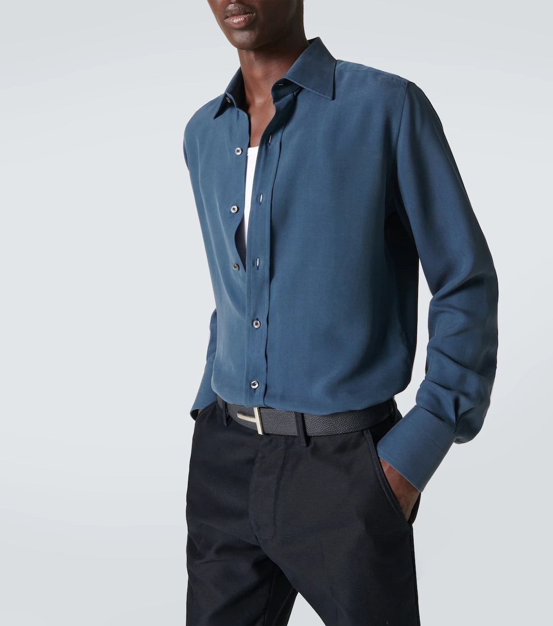 Tom Ford - Silk twill shirt