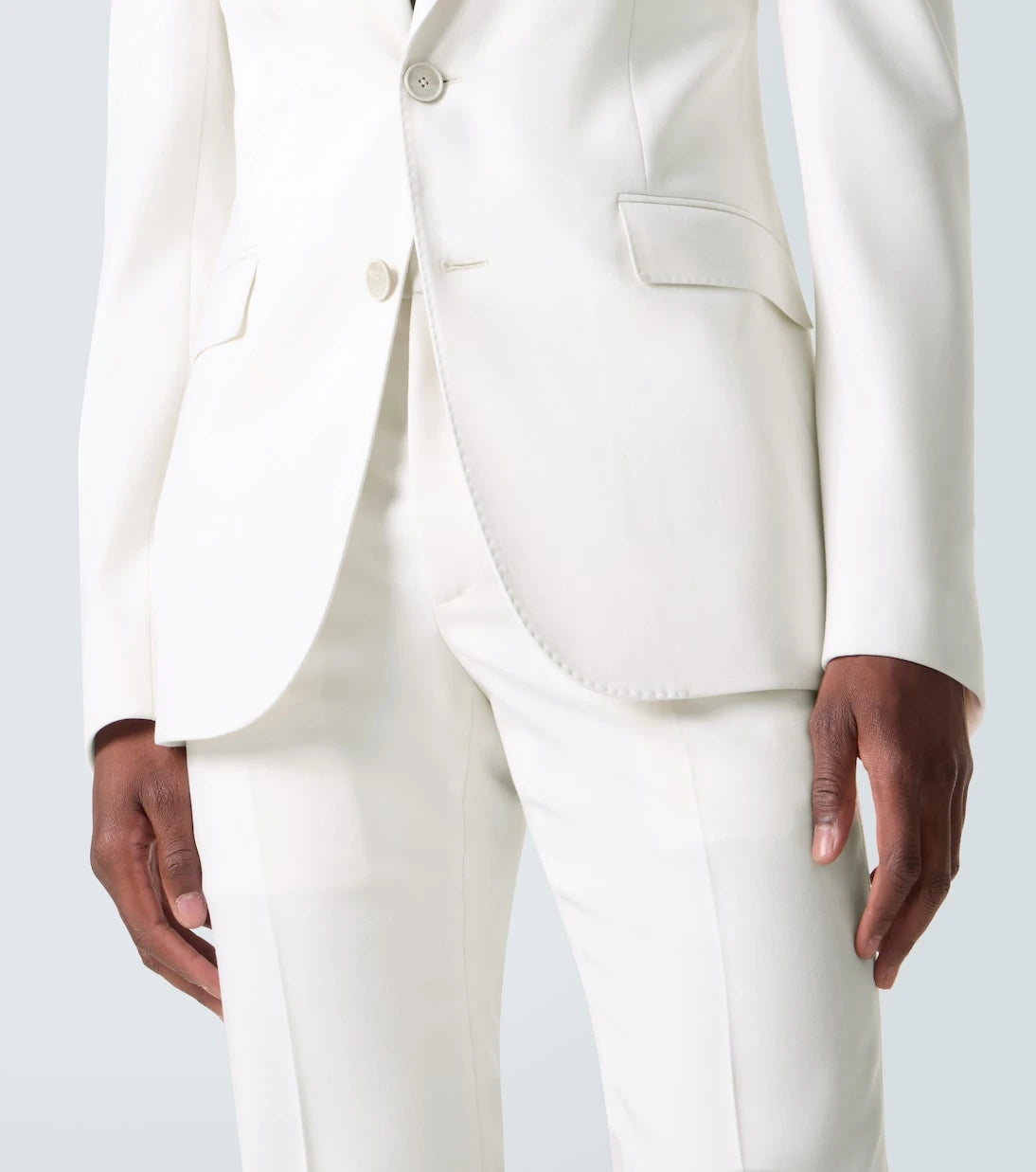 Givenchy - Wool and mohair suit jacket