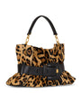 Medium Leopard Anthem Shoulder Bag WKS MULTI/ NOIR