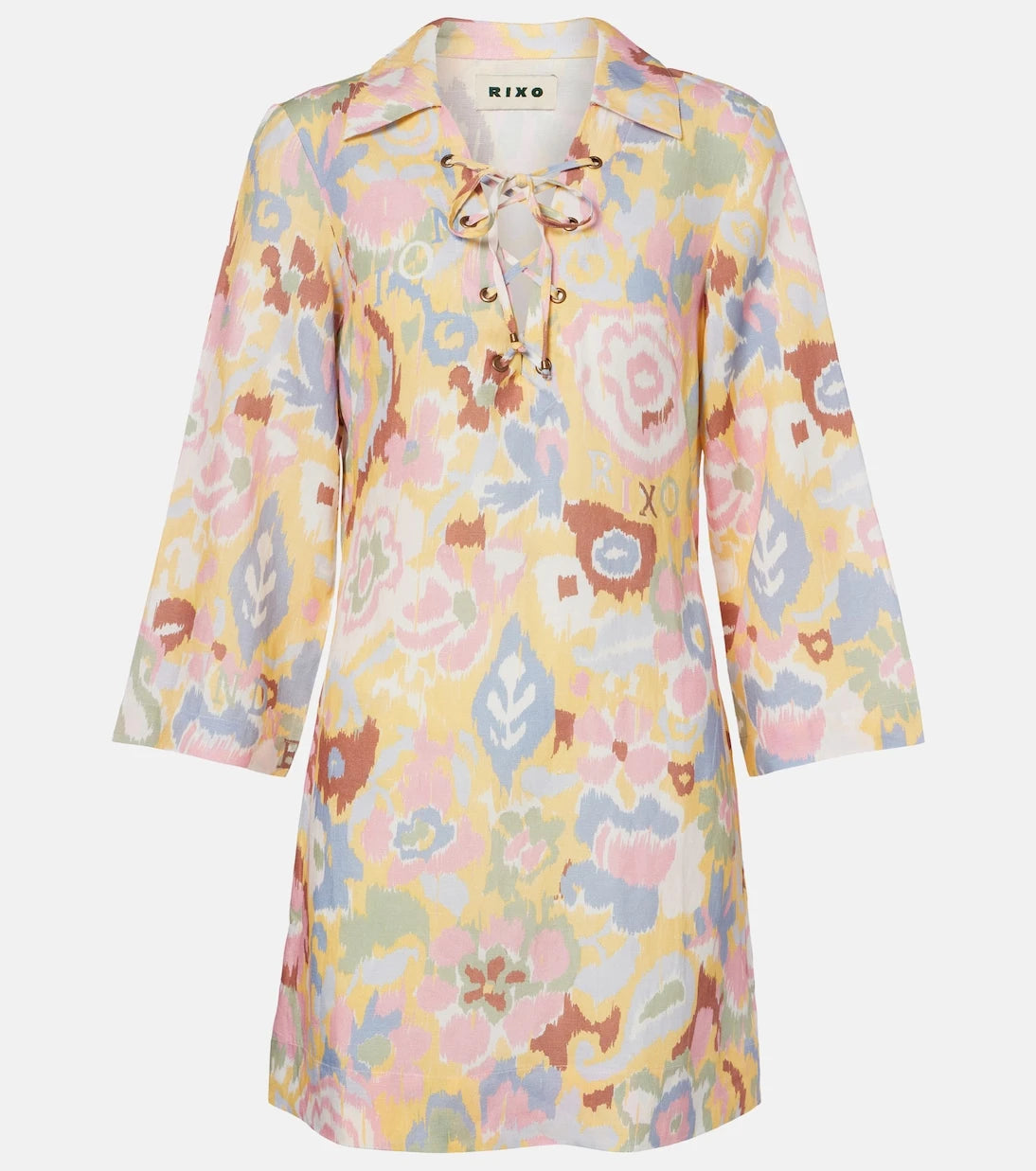 Rixo - Lucien printed minidress