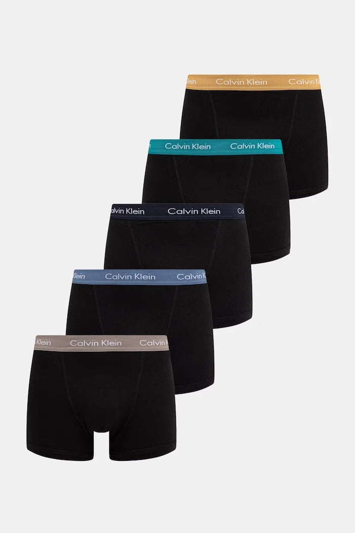 Calvin Klein Underwear erkek pamuklu elastan boxer 5'li