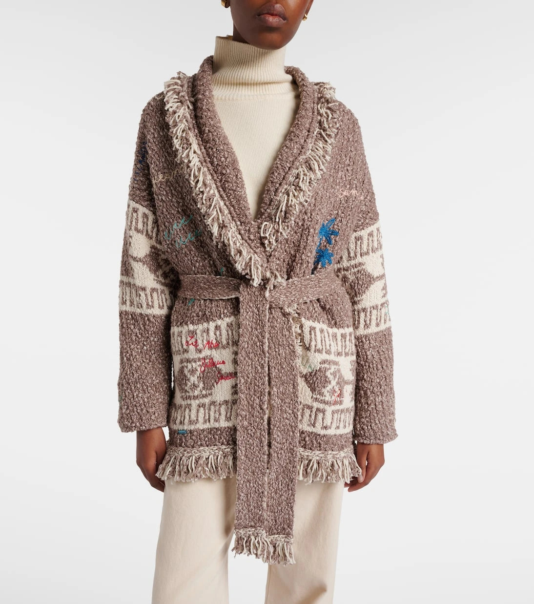 Alanui - Written By The Ocean cotton cardigan