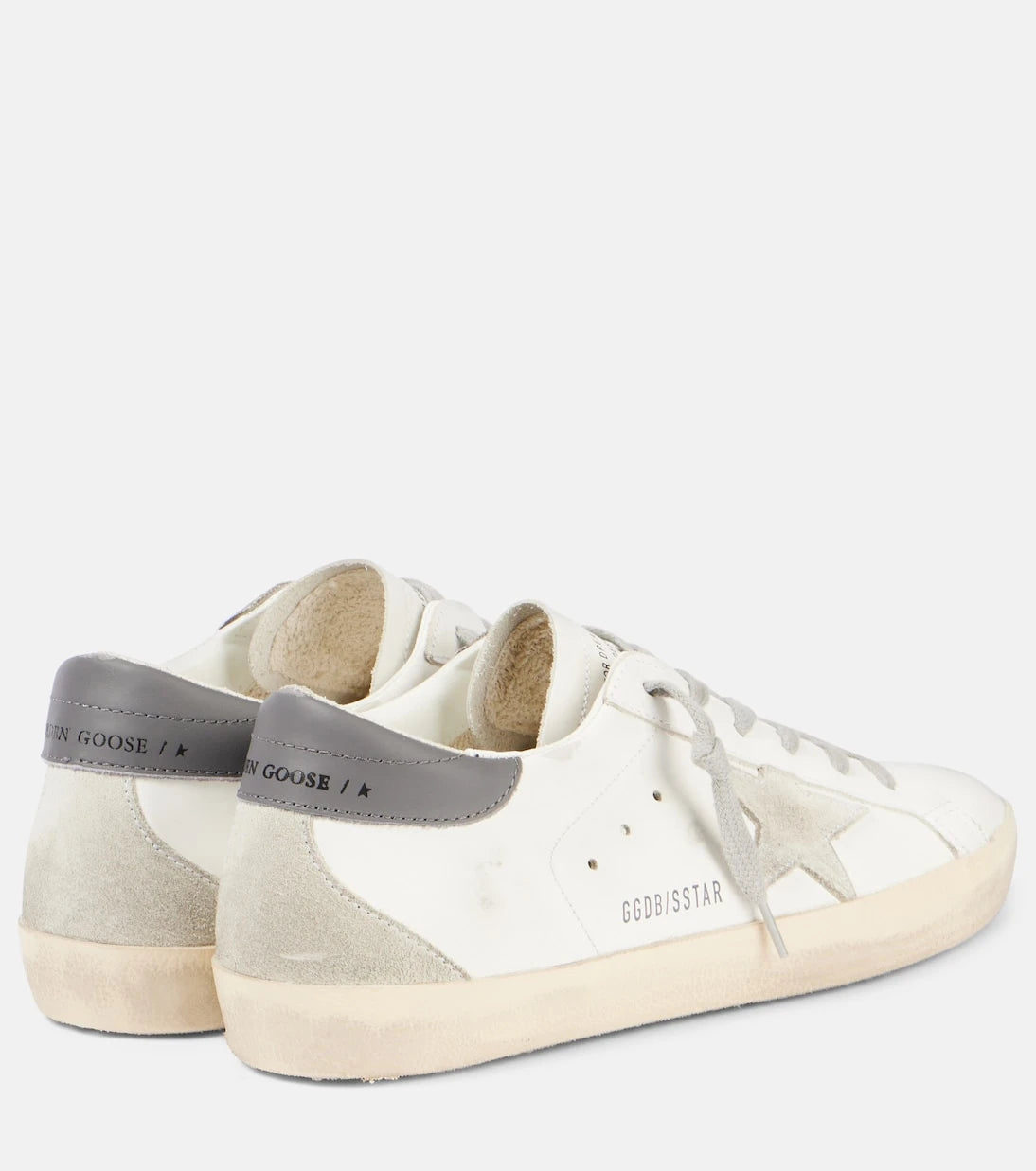 Golden Goose - أحذية رياضية Super-Star جلدية