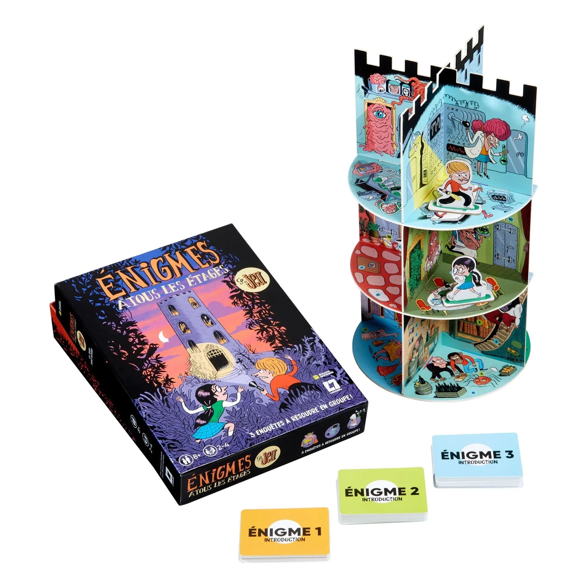 Laboludic - Enigmes à tous les étages cooperative game