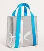Mini Cotton Logo Tote Bag SILVER
