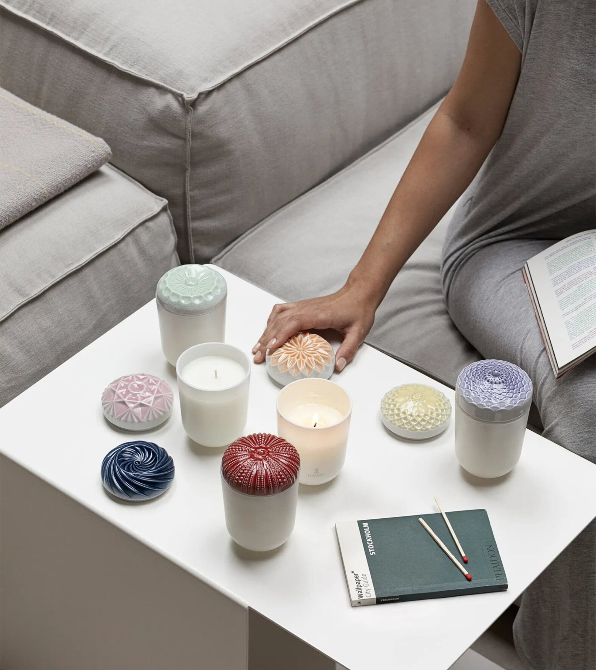 Lladró Mediterranean Beach Echoes of Nature Candle (200g)