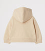 Burberry Kids Cotton Check-Patch Hoodie (6-24 Months)