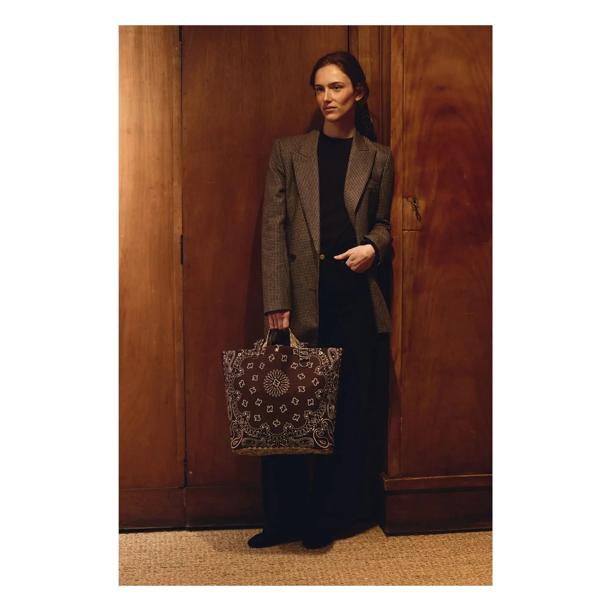Call it by your name - Maxi Tote | Brown