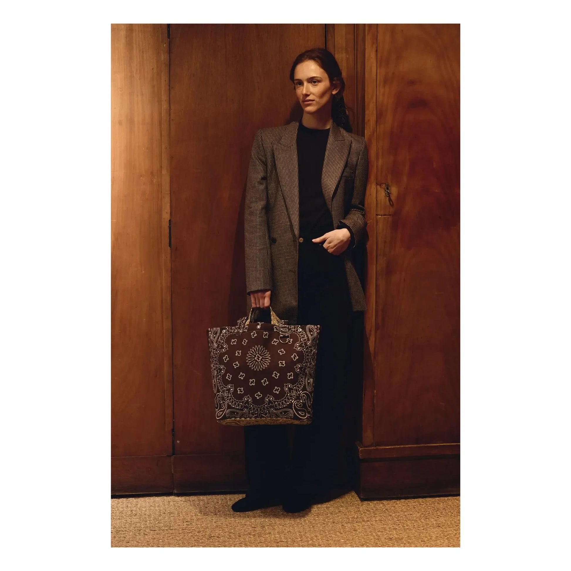 Call it by your name - Maxi Tote | Brown