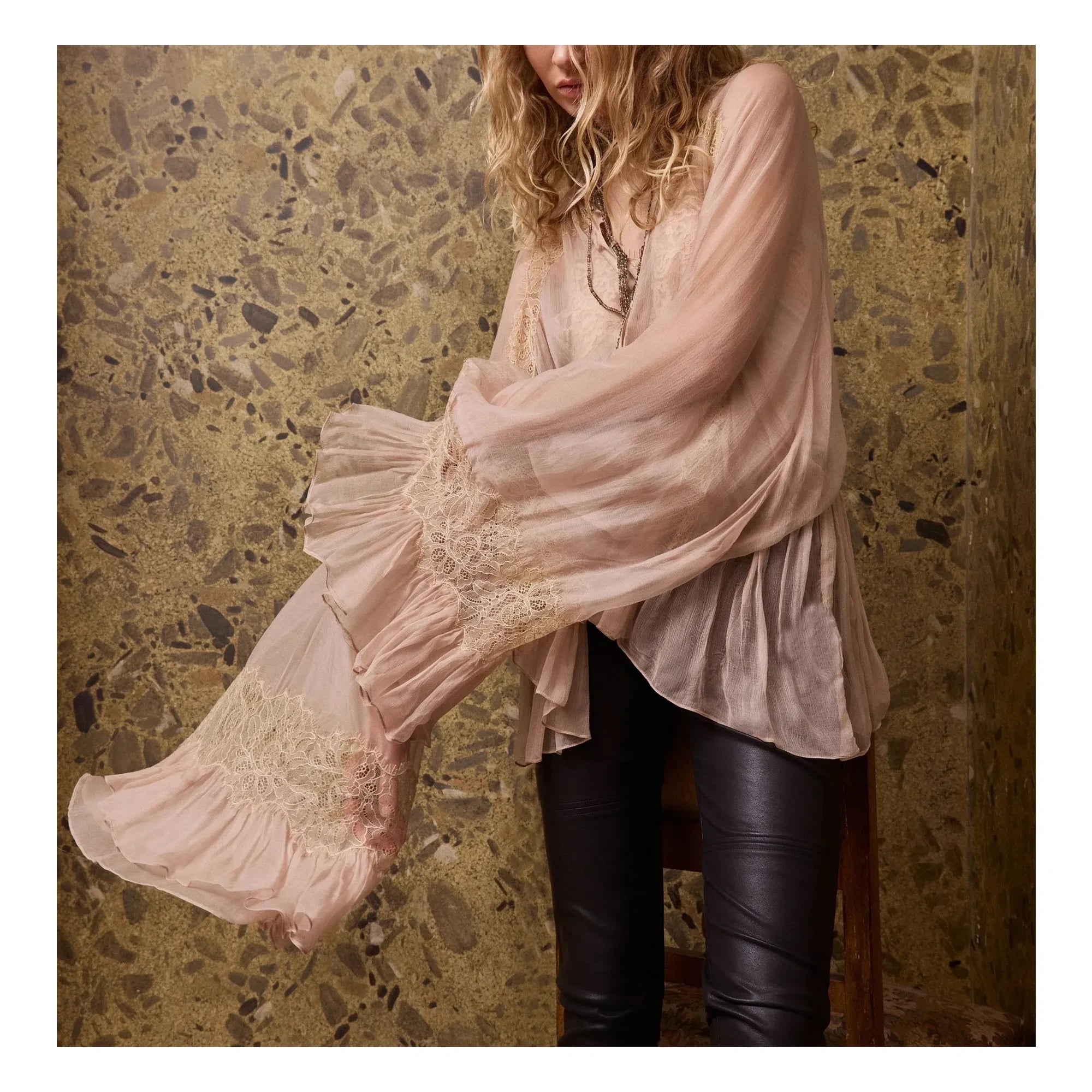 Mes Demoiselles - Deccala blouse | Pink