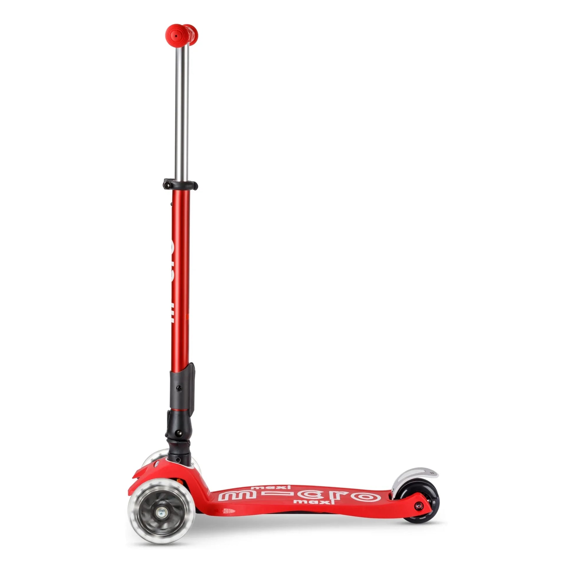 Micro - Maxi Foldable LED Scooter | Red