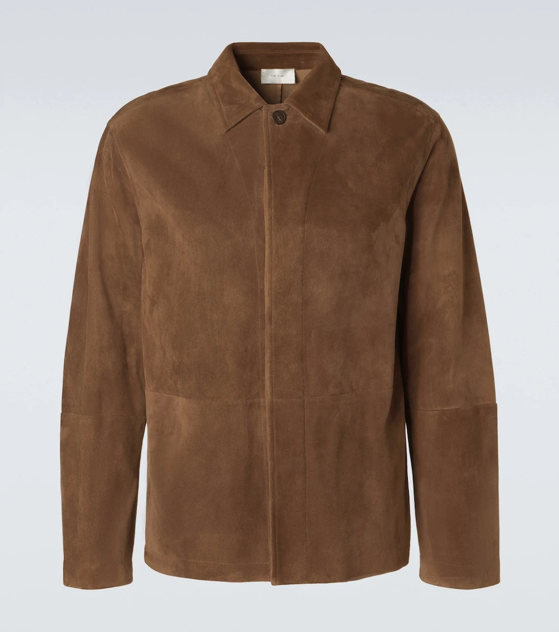 The Row - Ulrich paneled suede jacket