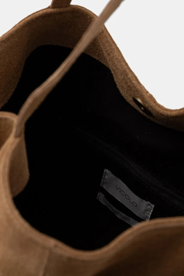 ViCOLO чанта tote дамска от велур