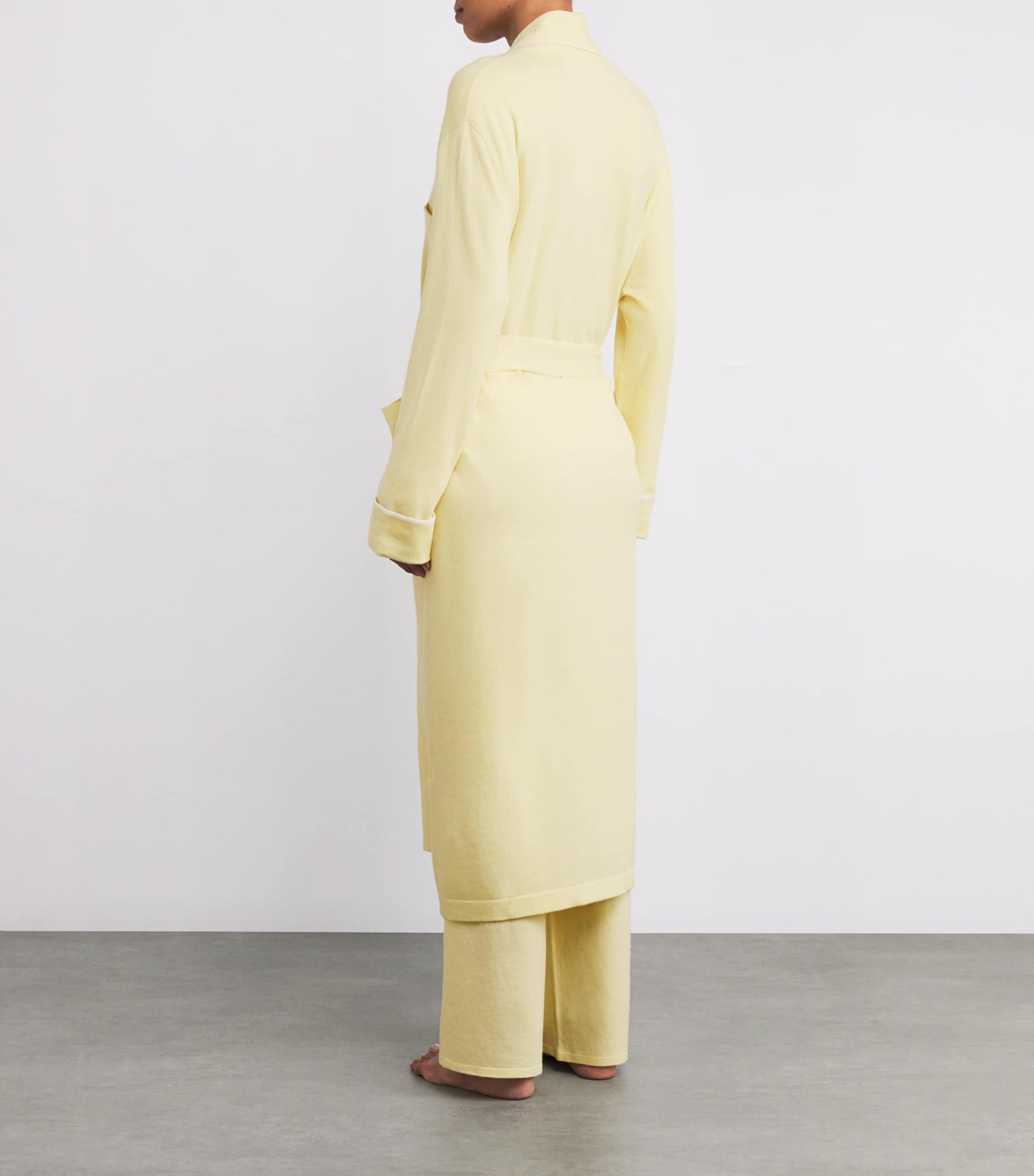 Yellow Cashmere Whitehall Robe