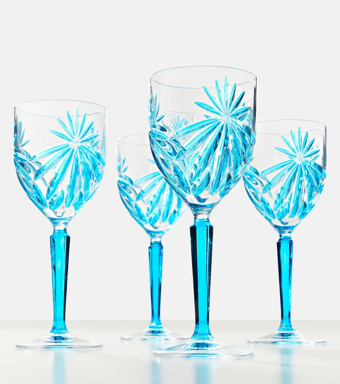 Les-Ottomans - Set of 4 crystal wine glasses