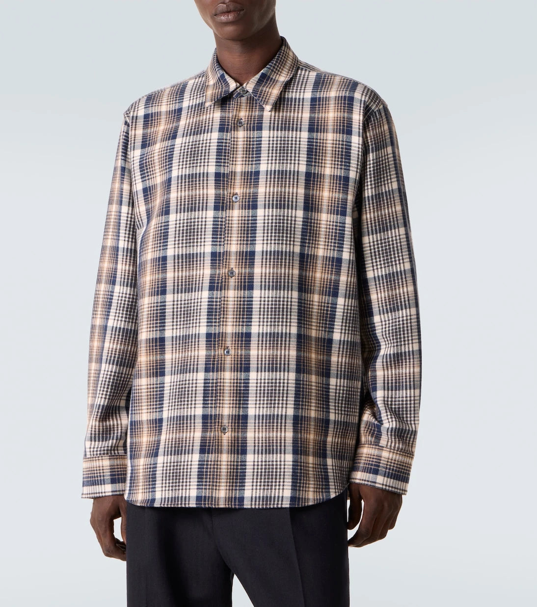 Studio Nicholson - x Aaron Levine View checked cotton shirt