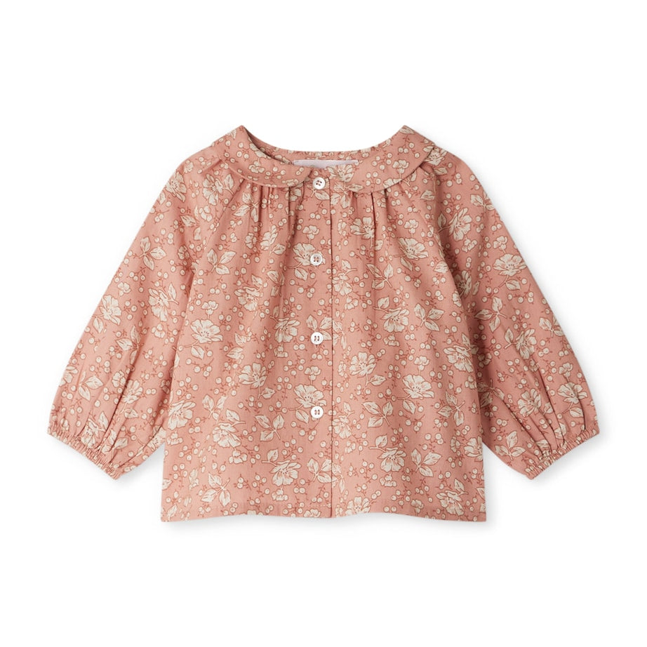 Organic Cotton Domino Blouse (24-36 Months)
