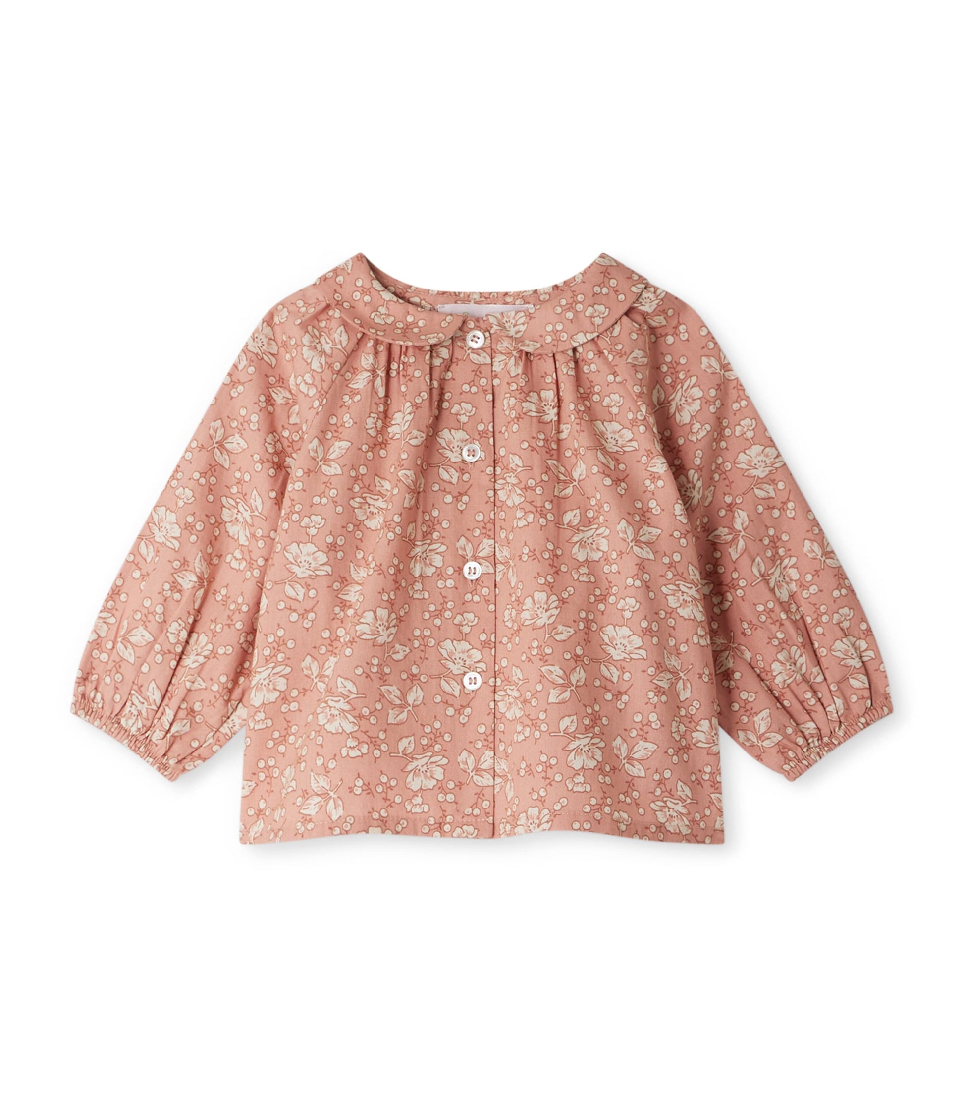 Organic Cotton Domino Blouse (6-18 Months)