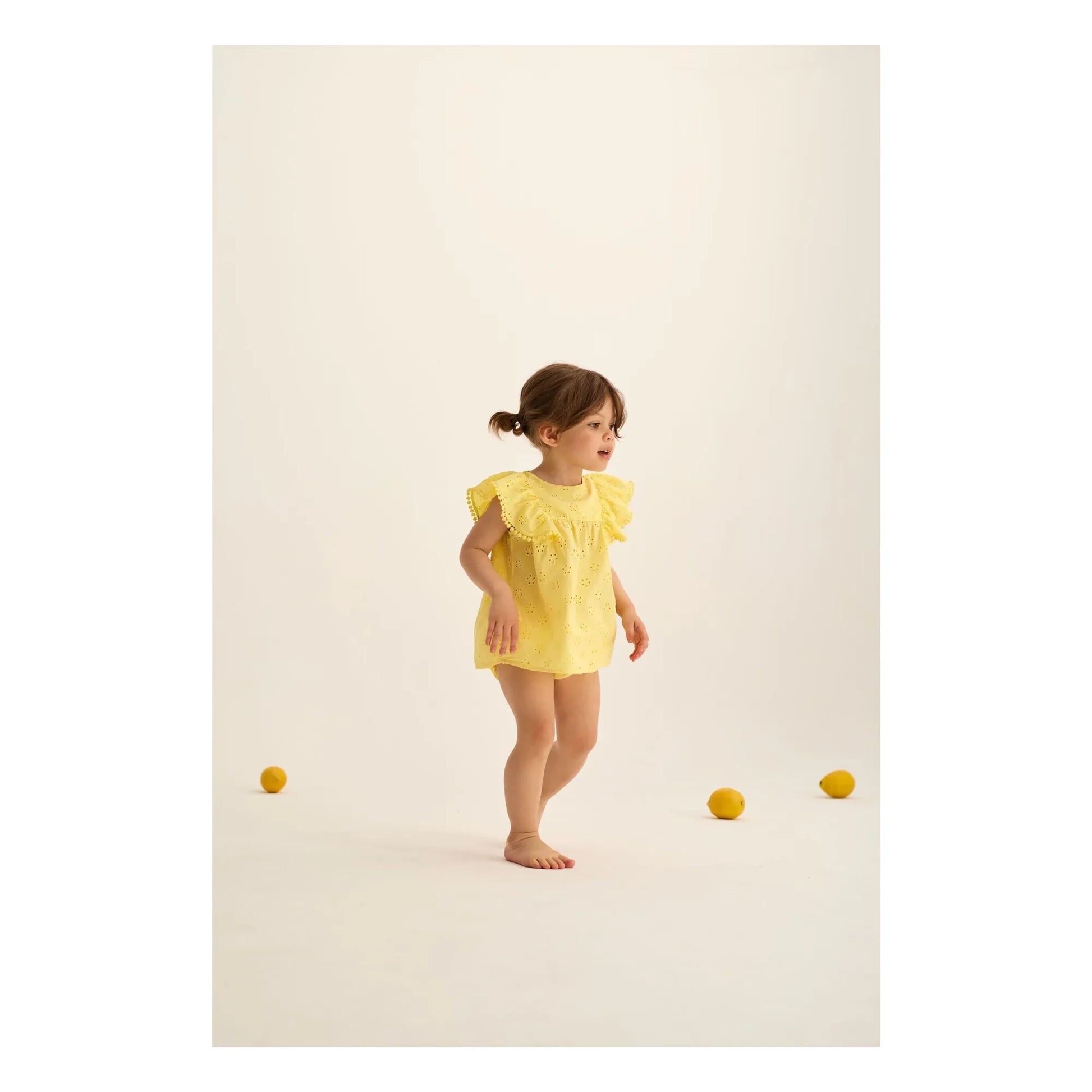 Cozmo - Sohpia Embroidered Dress | Yellow