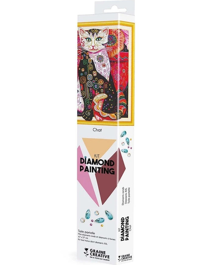 Комплект diy мозайка Graine Creative Cat Diamond Painting