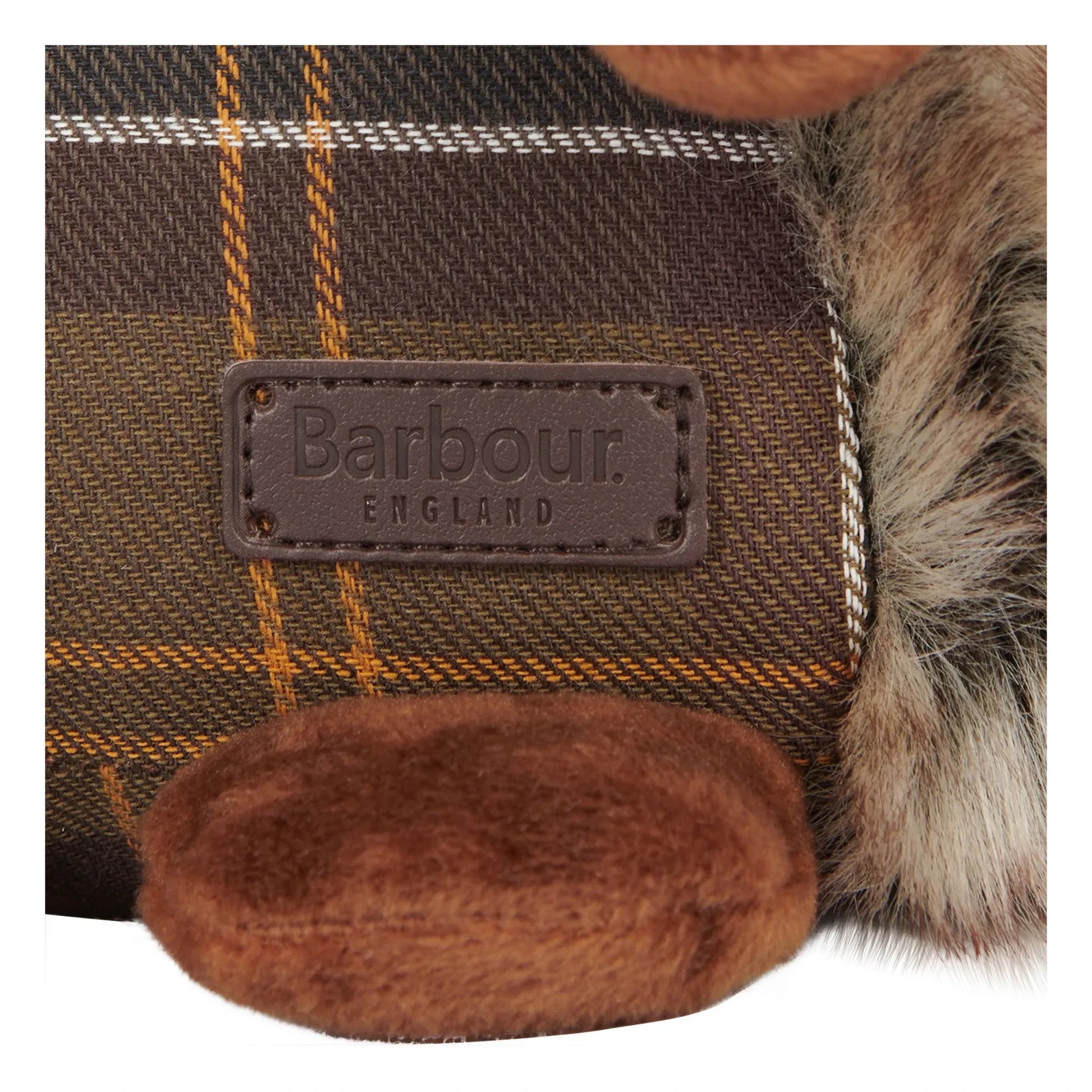 Barbour - Hedgehog dog toy | Brown