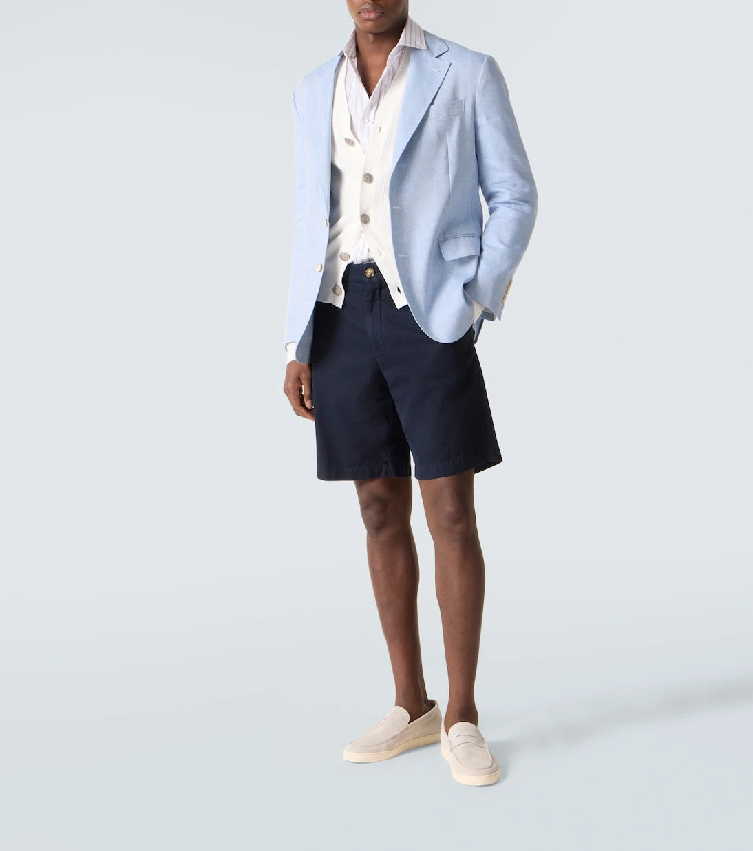 Brunello Cucinelli - Linen and wool blazer