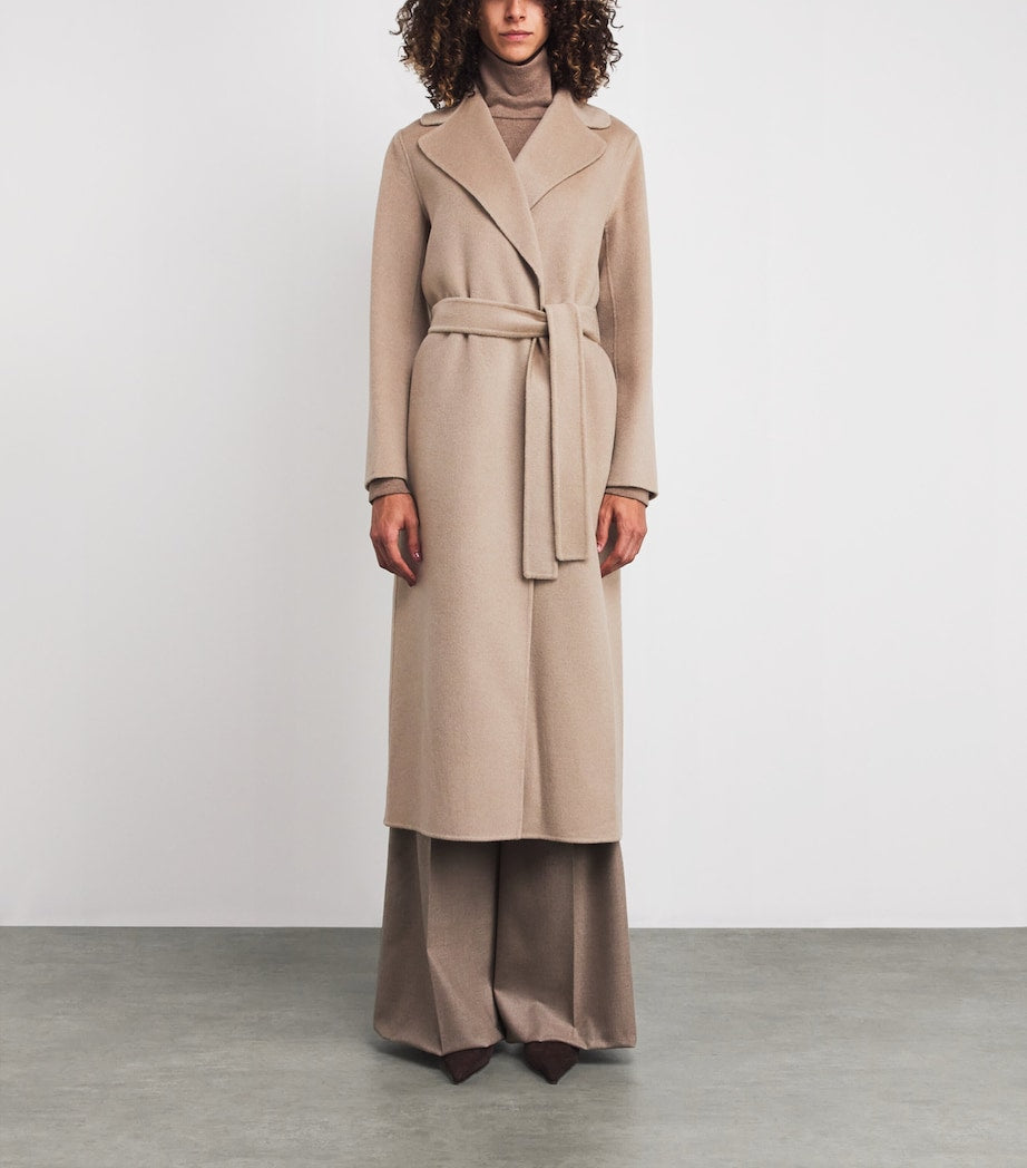 Max Mara Beige Virgin Wool-Cashmere Coat