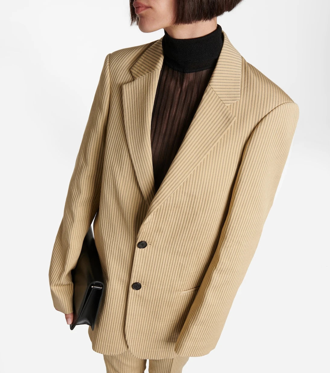 Petar Petrov - Isaac striped cotton-blend blazer