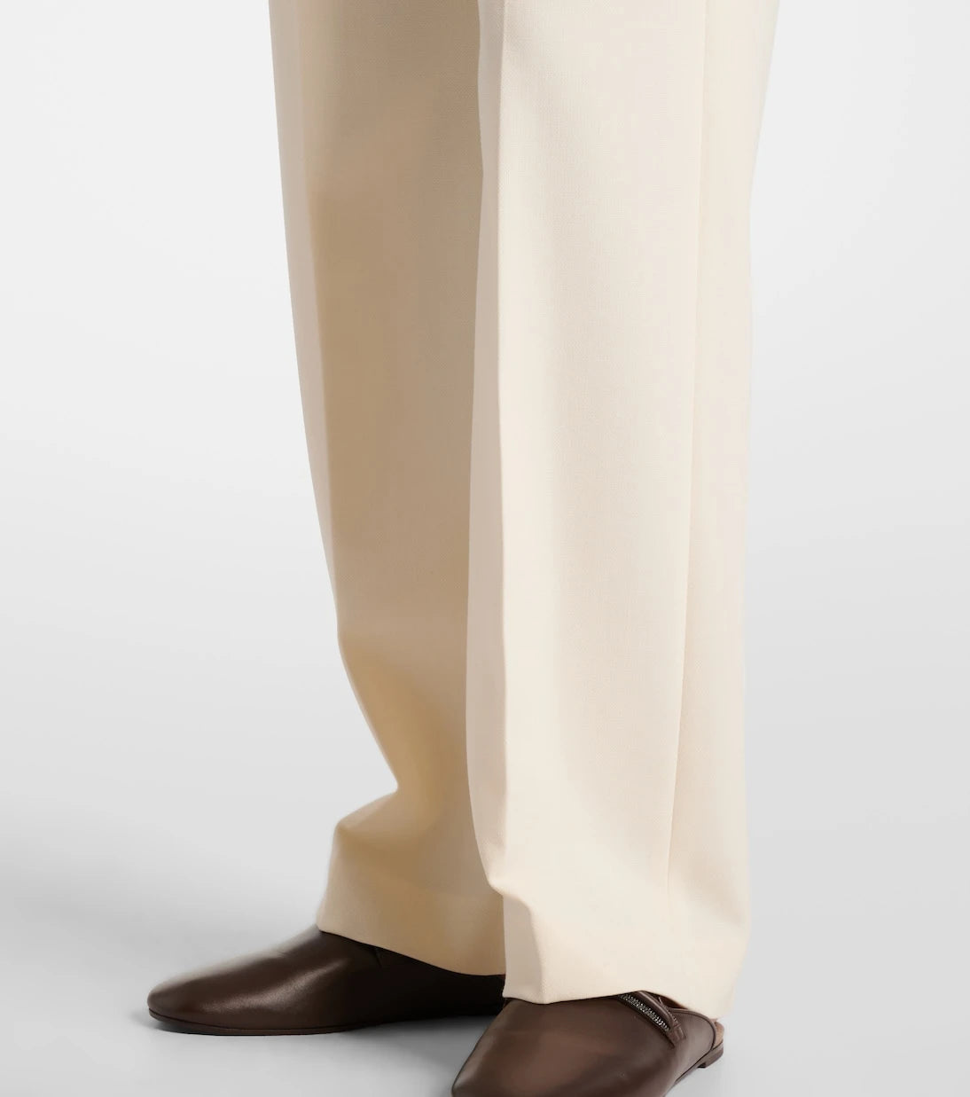 Brunello Cucinelli - High-rise wide-leg pants