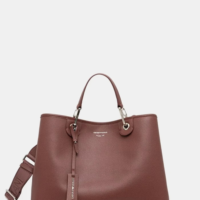Emporio Armani kadın suni deri alışveriş çantası