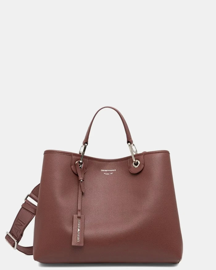 Emporio Armani kadın suni deri alışveriş çantası