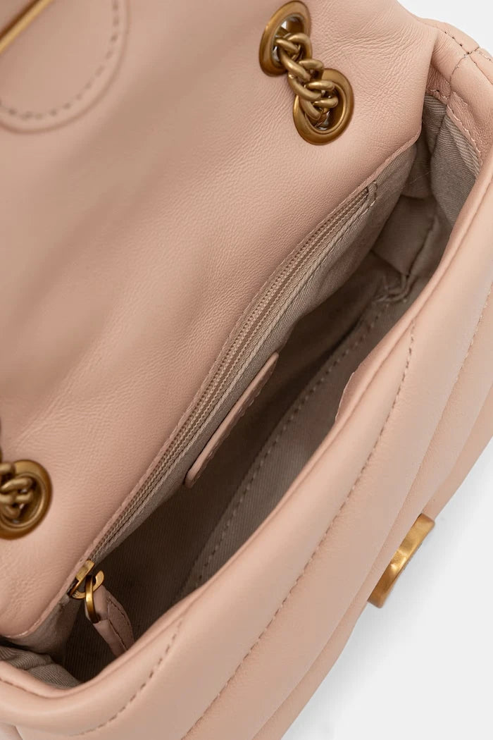 Pinko kadın deri crossbody çanta