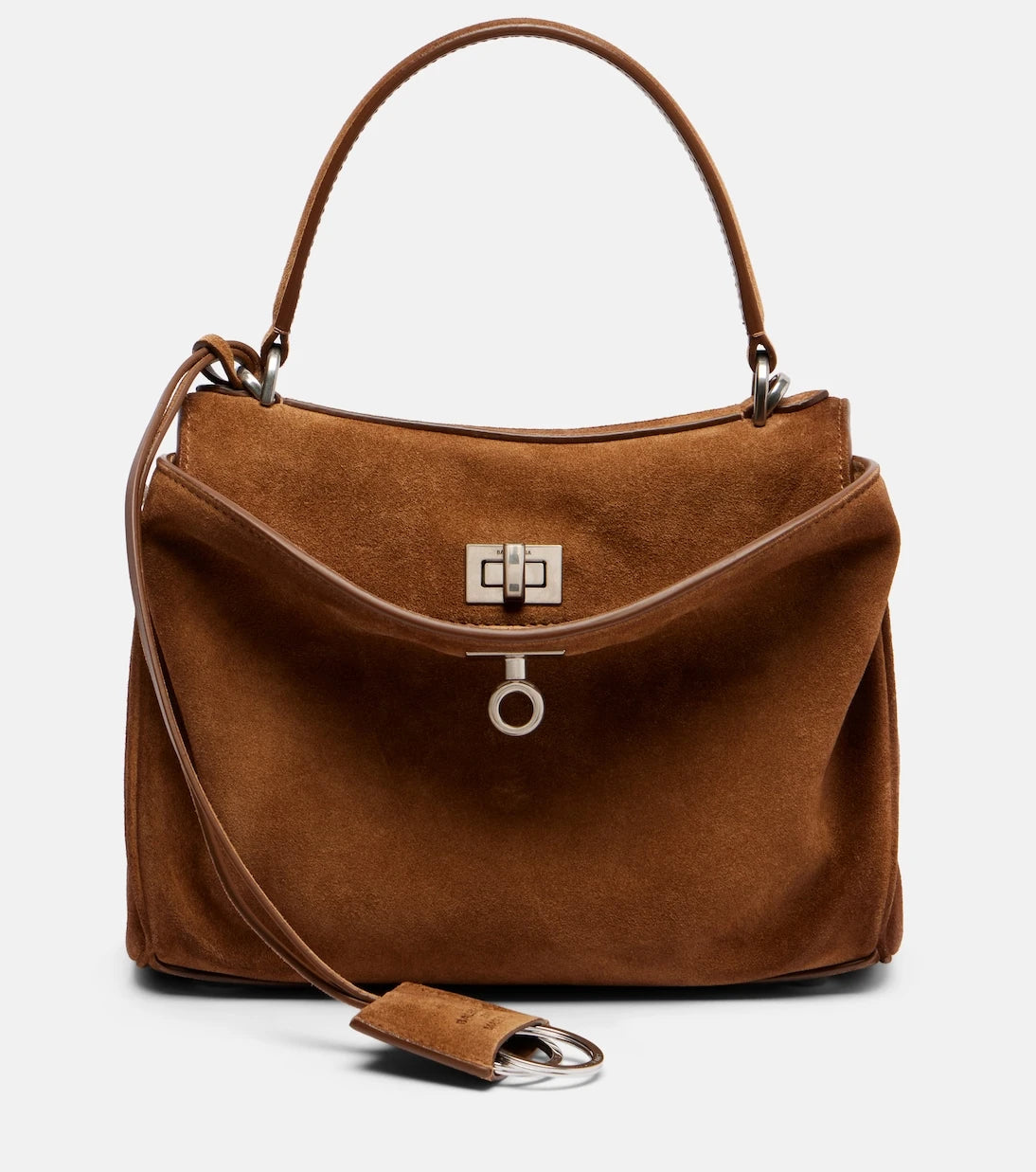 Balenciaga - Rodeo Mini suede tote bag
