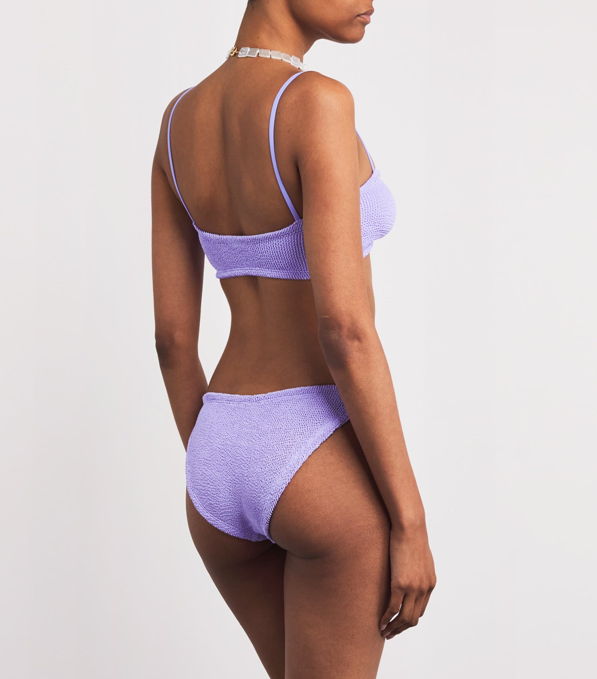 Purple Misty Pearl Hoop Bikini