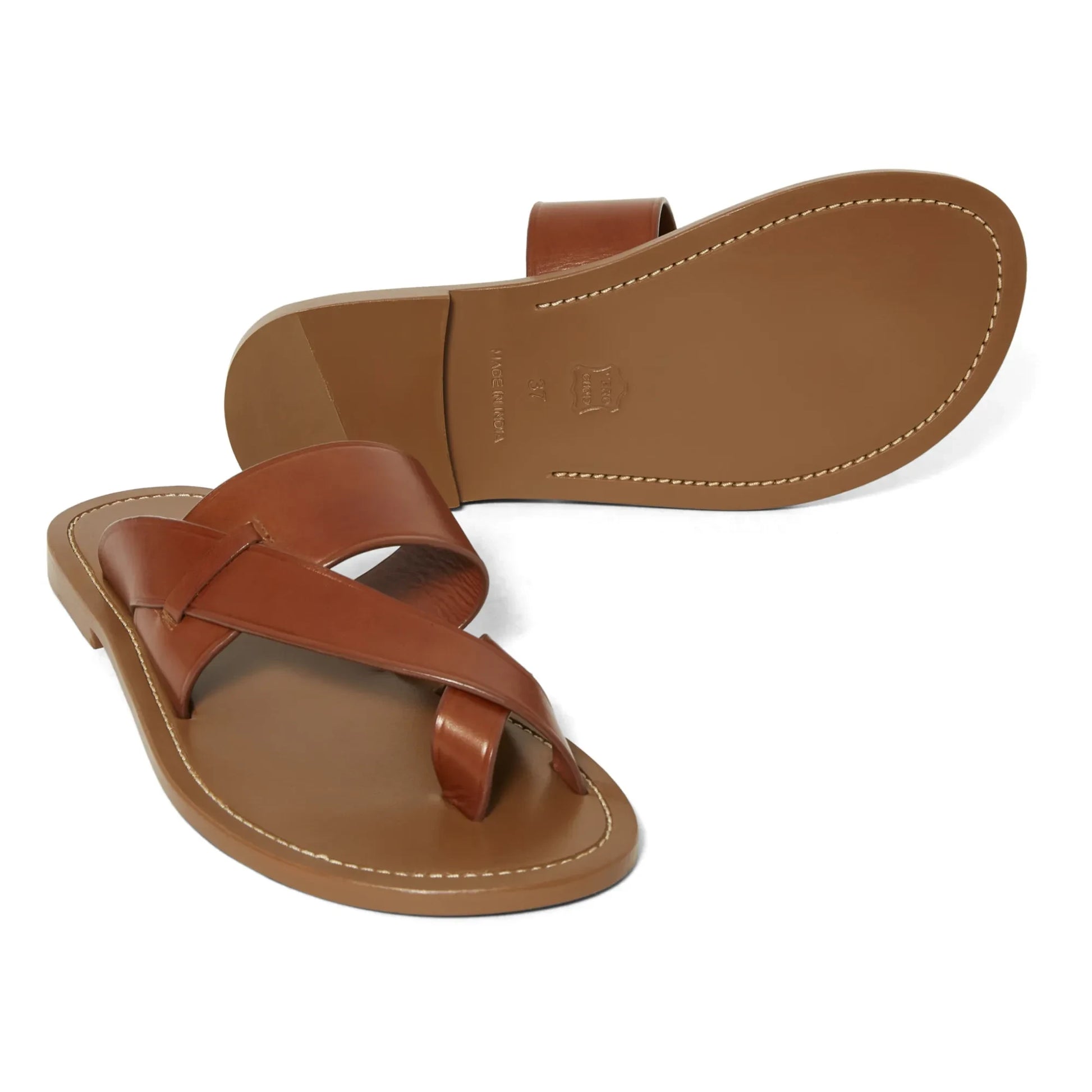 Soeur - Maldives Leather  Sandals  | Brown
