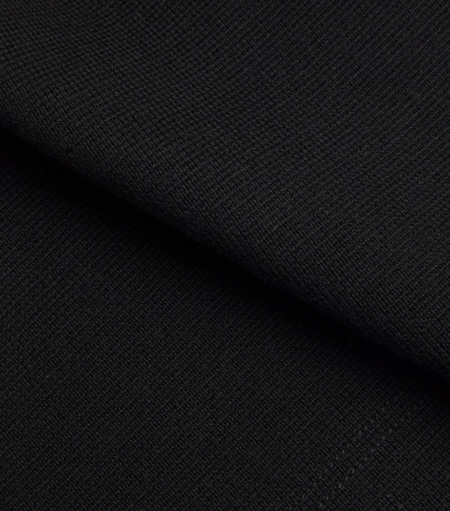 Claudie Pierlot Black Knitted Mini Skirt