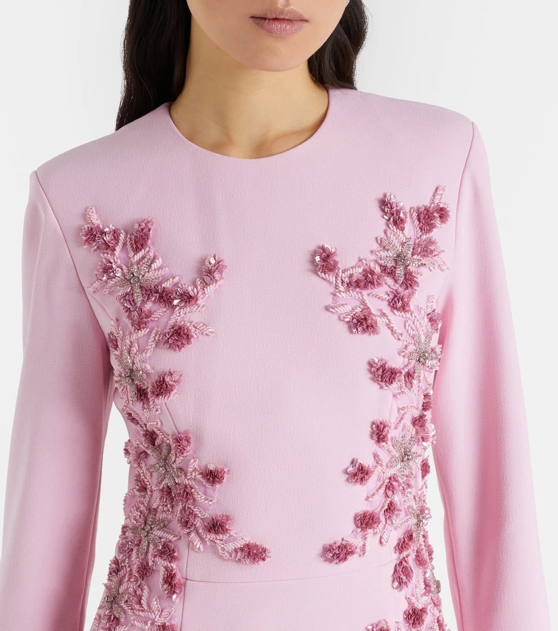 Rebecca Vallance - Lulee embellished floral gown