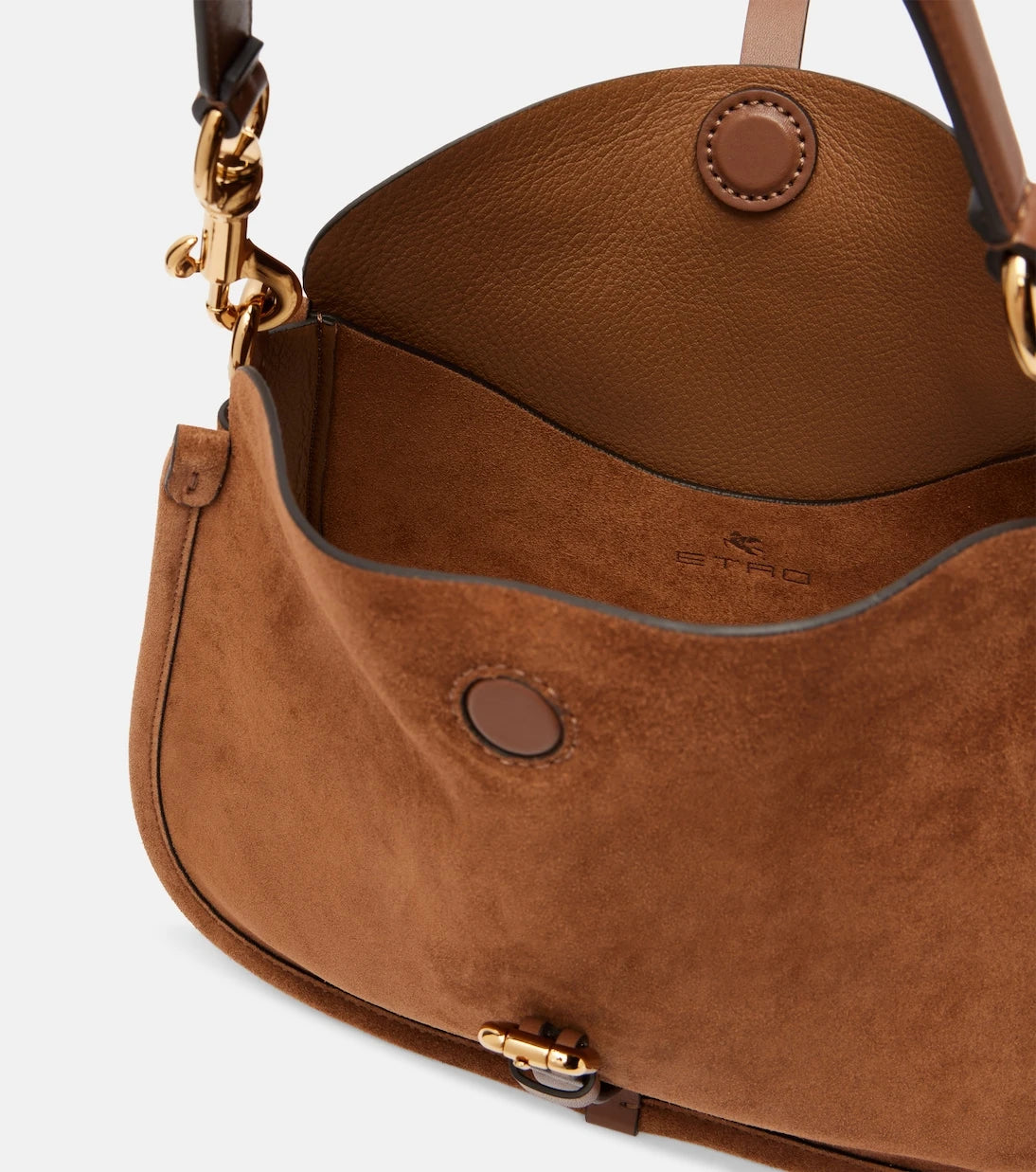 Etro - Small suede tote bag