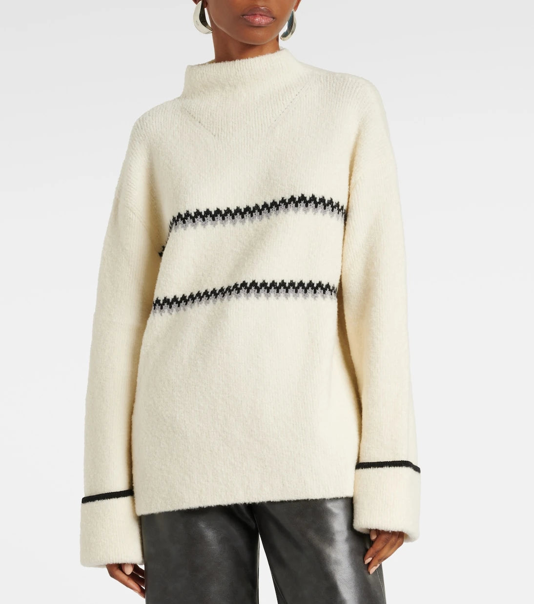Proenza Schouler - White Label Anne Fair Isle wool-blend sweater