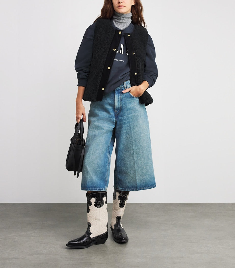 Organic Cotton Logo Sweatshirt MIDNIGHT BLUE