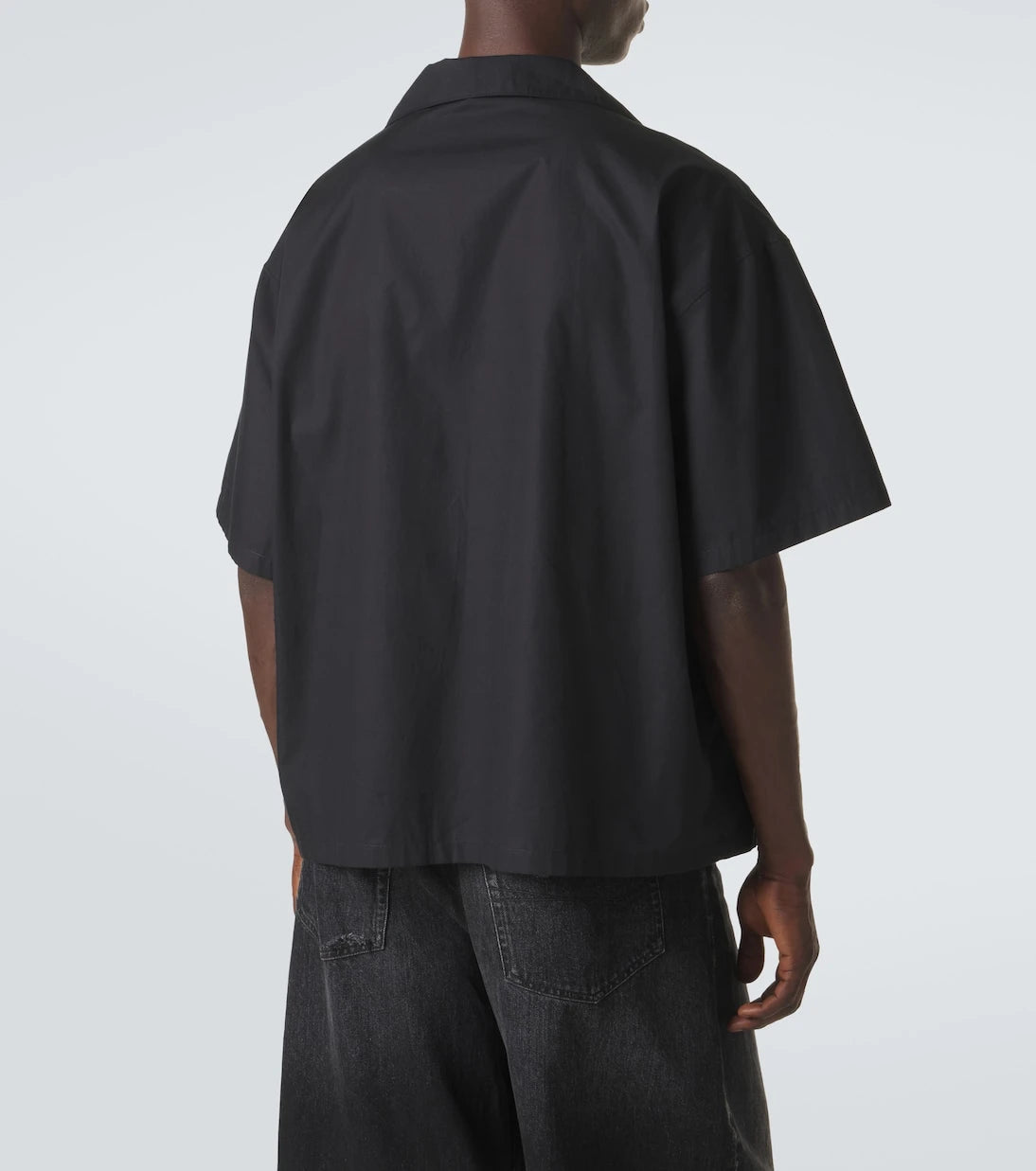 Balenciaga - Printed cotton bowling shirt