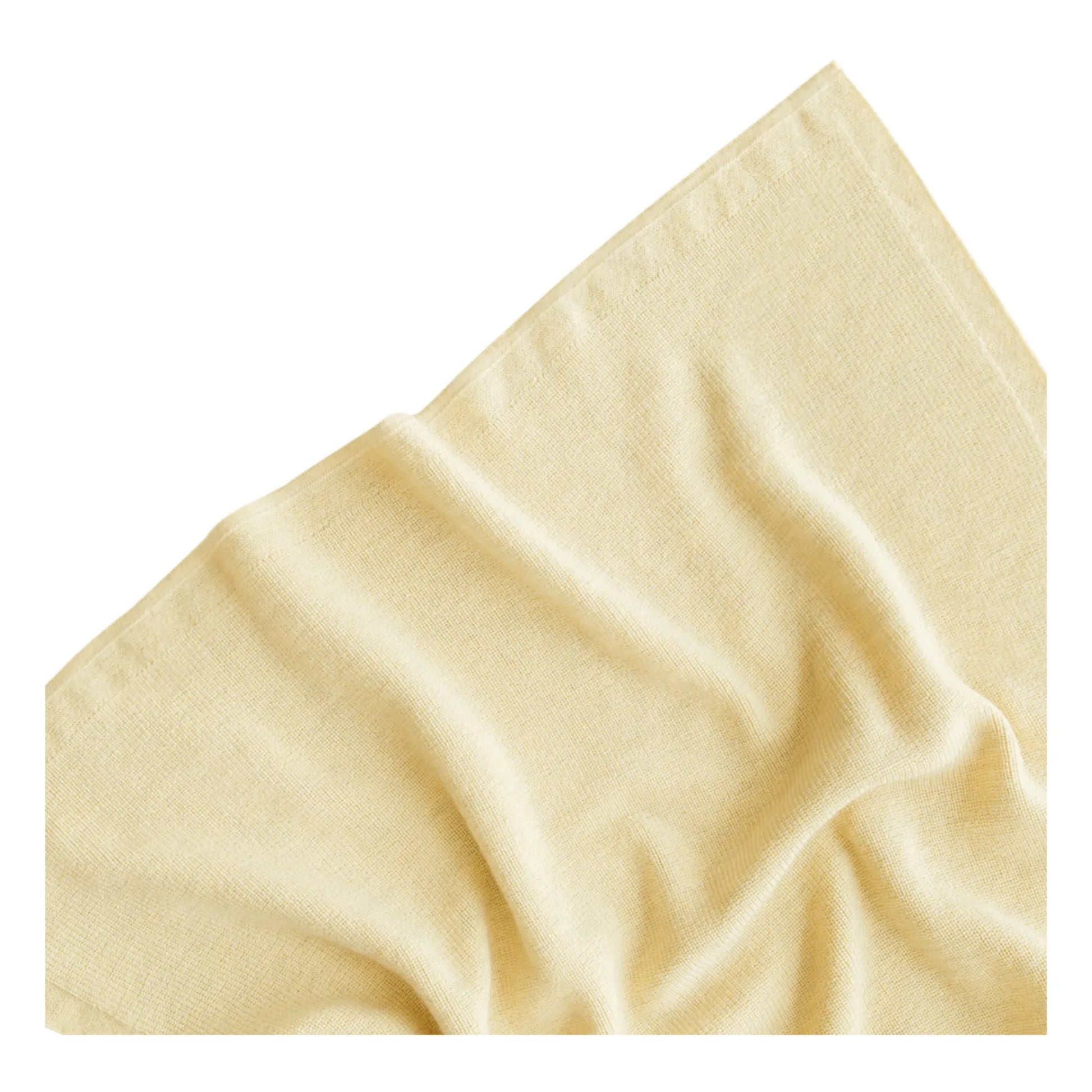 Hvid - Felix Merino Wool Blanket | Pale yellow