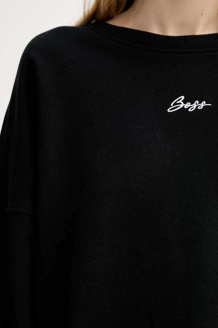 BOSS Orange Kadın Pamuklu Sweatshirt C Ever